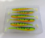 LUCKY JOHN BASARA 3D SOFT SWİM 3.5'' (8.89 CM ) PG13 6P SİLİKON YEM