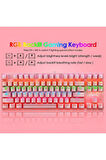 K550 Mavi Switch Mekanik Klavye-87 Tuş Tkl
