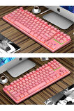 K550 Mavi Switch Mekanik Klavye-87 Tuş Tkl