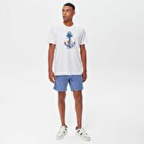 Nautica Erkek Mavi Bermuda