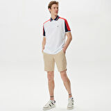 Nautica Erkek Krem Keten Bermuda