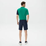 Nautica Erkek Lacivert Keten Bermuda