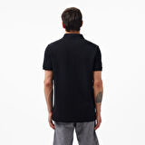 Nautica Erkek Siyah Slim Fit Kısa Kollu Polo Yaka T-Shirt