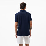 Nautica Erkek Lacivert Slim Fit Kısa Kollu Polo Yaka T-Shirt