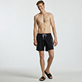 Nautica Erkek Siyah Regular Fit Deniz Şortu