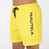 Nautica Erkek Sarı Regular Fit Deniz Şortu