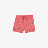 Nautica Erkek Pembe Desenli Deniz Şortu