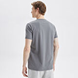 Nautica Erkek Gri T-Shirt