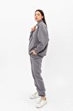 Kadın Unisex 3 Iplik Oversize Eşofman Takımı