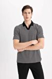 DeFacto Regular Fit Kısa Kollu Polo Tişört B6548AX24SPBK81