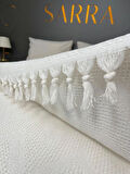200X230 ÇİFT KİŞİLİK LİZBON PİKE - KREM