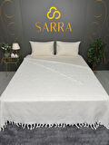 200X230 ÇİFT KİŞİLİK LİZBON PİKE - KREM