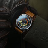 AVI-8 Flyboy Wingman Worldtimer GMT AV-4120-01 Otomatik Erkek Kol Saati