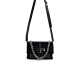 Silver Polo  Kadın Çapraz Çanta 1148-47678 SILVER POLO ÇAPRAZ Kadın ÇANTASI M158 SİYAH-NOVA SİYAH