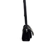 Silver Polo  Kadın Çapraz Çanta 1148-47678 SILVER POLO ÇAPRAZ Kadın ÇANTASI M158 SİYAH-NOVA SİYAH