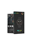 HainoTeko RW-49 Curved Amoled Ekran Metal / Deri / Silikon Kordonlu Watch 4 Pro Max Akıllı Saat