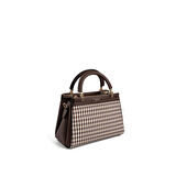 Silver Polo  Kadın Omuz Çantası 1193-47688 SILVER POLO Kadın ÇANTASI M191 KAHVE SARI-MAT KAHVE