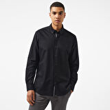 Nautica Erkek Siyah Classic Fit Gömlek