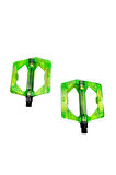 BİKE SKY EVO ŞEFFAF RENKLİ PLATFORM GENİŞ PEDAL PLATFORM BİSİKLET PEDALI REFLEKTÖRLÜ