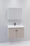 Avien 80 Cm Banyo Dolabı Bgn Aynalı  - Boy Dolap Hariç