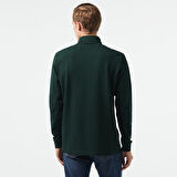 Nautica Erkek Yeşil Slim Fit Uzun Kollu Polo Yaka T-Shirt