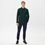 Nautica Erkek Yeşil Classic Fit Uzun Kollu Polo Yaka T-Shirt