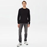 Nautica Erkek Siyah Standart Fit Kazak