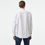 Nautica Erkek Beyaz Classic Fit Gömlek