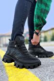 Big King Siyah Dozer Taban Unisex Günlük Spor Bot