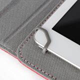 Huawei MatePad T10S 10.1 inç Uyumlu Fuchsia 360° Dönebilen Standlı Kapaklı Universal Tablet Kılıfı
