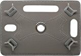 Apple iPad Mini 1-2-3-4-5 Uyumlu 7.9 inç 360° Dönebilen Standlı Kapaklı Universal Tablet Kılıfı