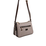 Silver Polo  Kadın Çapraz Çanta 818-47760 SILVER POLO ÇAPRAZ Kadın ÇANTASI M191 KAHVE SARI-MAT KAHVE