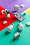 iPhone 15 Uyumlu Fuchsia Magsafe Arka  Kapak