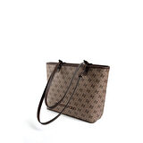 Silver Polo  Kadın Omuz Çantası 1204-47828 SILVER POLO Kadın ÇANTASI M178 KOYU BEJ-MAT KAHVE