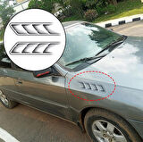 Araba Stili 3d Sahte Havalandırma Delikleri Dekoratif Çıkış Yan 2