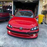 Peugeot 106 1991-2004 Uyumlu Üniversal Laguna Lip Esnek Ön Lip 2 Parça Tampon Altı Dil Karlık Ön Ek
