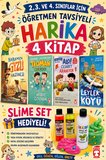 TİMAŞ 2,3. VE 4.SINIFLAR İÇİN ÖĞRETMEN TAVSİYELİ HARİKA 4 KİTAP -6 (SLİME SET HEDİYELİ)