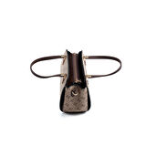 Silver Polo  Kadın Omuz Çantası 1136-47899 SILVER POLO Kadın ÇANTASI M178 KOYU BEJ-MAT KAHVE