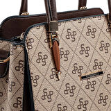 Silver Polo  Kadın Omuz Çantası 1136-47899 SILVER POLO Kadın ÇANTASI M178 KOYU BEJ-MAT KAHVE