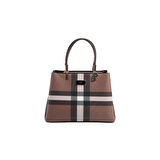 Silver Polo  Kadın Omuz Çantası 1098-47945 SILVER POLO Kadın ÇANTASI MK85 KOYU KAHVE-MAT KAHVE