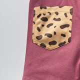 2ip Ayıcık Baskılı Beli Lastikli Unisex  Şort