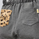 Erkek Çocuk Pamuklu Penye Baskılı Beli Lastikli Günlük Şort