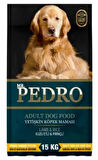 MR. PEDRO 15KG KUZU ETLİ PİRİNÇLİ YETİŞKİN KÖPEK MAMASI