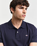 GANT Erkek Lacivert Regular Fit Polo