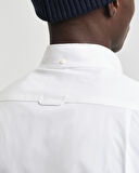 GANT Erkek Siyah Regular Fit Düğmeli Yaka Oxford Gömlek