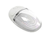Leptop İpod Uyumlu Windows kablosuz Wıreless Beyaz mouse Sessiz Ofis Mause fare (1200DPİ + 2.4G)