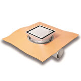 HÜPPE Master V Yalıtımlı Noktasal Su Gideri Mat Yndn 15x15 Cm