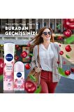 Nivea Kadın Sprey Deodorant Fresh Cherry 150ml, Gün Boyu Ferahlık, Kiraz Kokusu, 48 Saat Ter Koruması