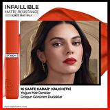 L'Oréal Paris Infaillible Matte Resistance Likit Mat Ruj - 420 Le Rouge Paris
