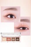 Yoğun Pigmentli Mat ve Işıltılı Tonlar Barındıran 4'lü Far Paleti Day Vibe Palette (#4 Prima Pink)